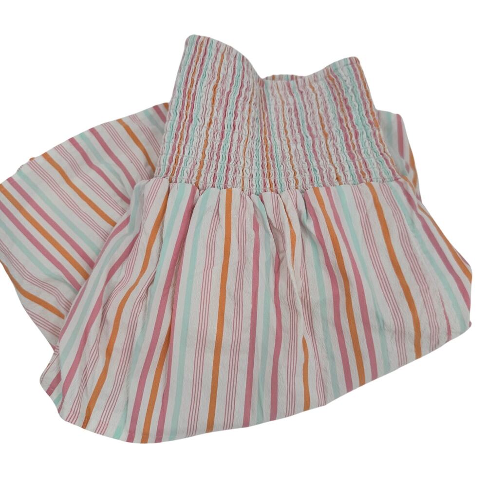 Vineyard Vines Skirt Womens Small‎ Harbor Smocked Neon Rosa Coastal Performance